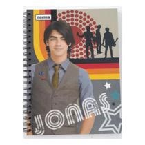 Caderno universitário 1 matéria 96 folhas Jonas Brothers