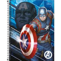Caderno Universitário 1 Matéria Avengers 80 Folhas - Tilibra