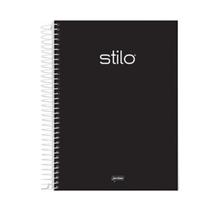 Caderno Universitário 1 Matéria Capa Dura 80 Folhas Stilo preto Caderno Universitário 1 Matéria Capa Dura 80 Folhas Stilo preto