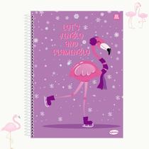 Caderno Universitário 1 Matéria Capa Dura Kbom Feminino 96 f