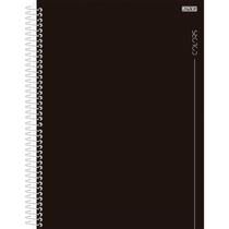 Caderno Universitário 1 Matéria Colors Preto 80 Folhas SD Caderno Universitário 1 Matéria Colors Preto 80 Folhas SD
