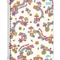 Caderno Universitario 1 Matéria D+ Feminino 96 Folhas