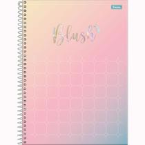Caderno universitario 1 materia feminino blush