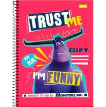 Caderno Universitário 1 Matéria Foroni Monstros SA Funny