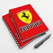 Caderno Universitário 10 Mat Carro Ferrari Mod. 01 - Premium