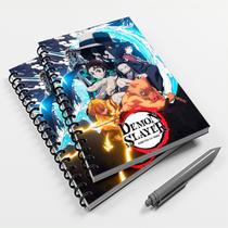 Caderno Universitário 10 Mat Demon Slayer 01
