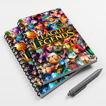 Caderno Universitário 10 Mat Jogo League Of Legends