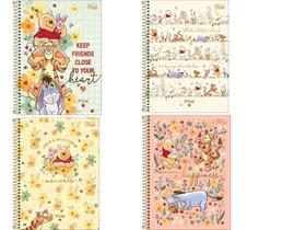 Caderno Universitário 10 Mat. Pooh Espiral Capa Dura Tilibra Caderno Universitário 10 Mat. Pooh Espiral Capa Dura Tilibra