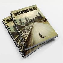 Caderno Universitário 10 Mat Serie Walking Dead Caderno Universitário 10 Mat Serie Walking Dead