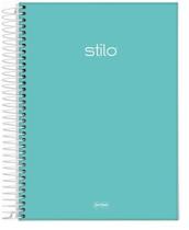 Caderno Universitário 10 matéria Stilo Azul Caderno Universitário 10 matéria Stilo Azul