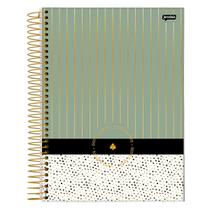 Caderno universitário 10 matérias 160 fls Dots e Spots Jandaia