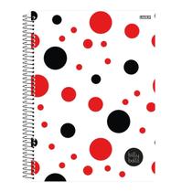 Caderno universitario 10 materias 160 folhas cd -