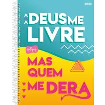 Caderno Universitário 10 Matérias 160 Folhas Lollipop São Domingos (SKU 15400)
