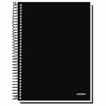 Caderno universitário 10 matérias 200 folhas Preto Tamoio Caderno universitário 10 matérias 200 folhas Preto Tamoio