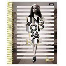 Caderno Universitário 10 Matérias Barbie Glamour US - Fun