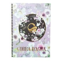 Caderno Universitário 10 Matérias Cobra D'Agua São Domingos