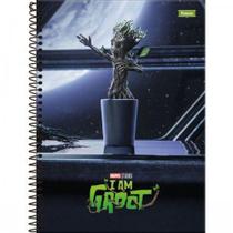 Caderno Universitário 10 Matérias Eu Sou o Groot Foroni