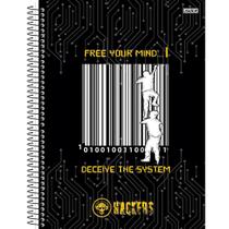Caderno Universitário 10 Matérias Hackers- São domingos