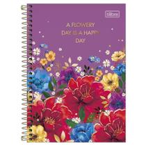 Caderno Universitário 10 Matérias Le Vanille Tilibra - Capa Dura 160fls