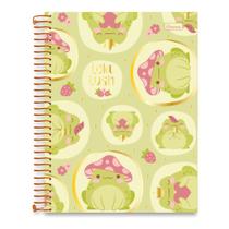 Caderno Universitário 10 Matérias Lola Lush Capa Dura 160 folhas CADERSIL Caderno Universitário 10 Matérias Lola Lush Capa Dura 160 folhas CADERSIL