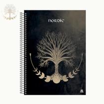 Caderno Universitário 10 matérias Nordic capa dura 160 fls Caderno Universitário 10 matérias Nordic capa dura 160 fls
