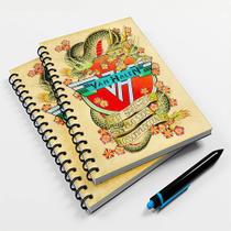 Caderno Universitário 10 Matérias Rock Van Halen