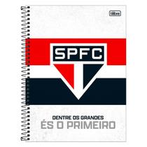 Caderno universitário 10 matérias São Paulo FC 160 folhas Tilibra Caderno universitário 10 matérias São Paulo FC 160 folhas Tilibra