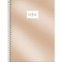 Caderno Universitario 10 Materias Shine Escolar Capa Dura