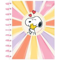 Caderno Universitário 10 Matérias Snoopy Tilidisco Tilibra