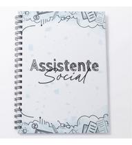 Caderno Universitário 100fls Assistente Social Profissões