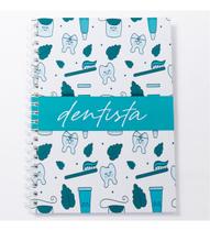 Caderno Universitário 100fls Odontologia Profissões