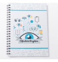 Caderno Universitário 100fls Oftalmologia Profissões