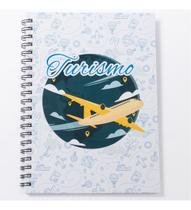 Caderno Universitário 100fls Turismo Profissões