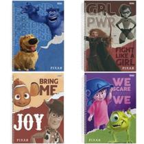 Caderno Universitário 10m 160f Pixar Disney