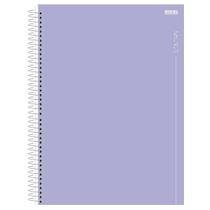 Caderno universitario 10m cd 160f colors lilas - sao
