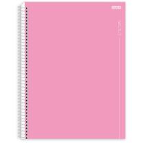Caderno universitario 10m cd 160f colors rosa - sao