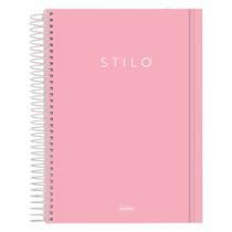 Caderno Universitário 10M PP 160F Stilo Rosa Pastel 6885877 - Jandaia Caderno Universitário 10M PP 160F Stilo Rosa Pastel 6885877 - Jandaia