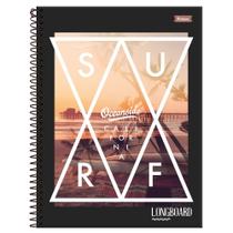 Caderno Universitário 10x1 160 Fls C.D. Foroni - Longboard 3