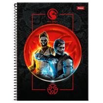Caderno Universitário 10x1 160 Fls C.D. Foroni - Mortal Kombat 2 Caderno Universitário 10x1 160 Fls C.D. Foroni - Mortal Kombat 2