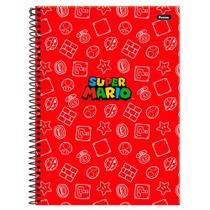 Caderno Universitário 10x1 160 Fls C.D. Foroni - Super Mario 2