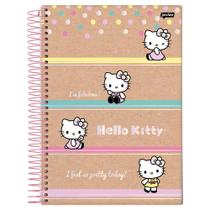 Caderno Universitário 10x1 160 Fls C.D. Jandaia - Hello Kitty Kraft 5