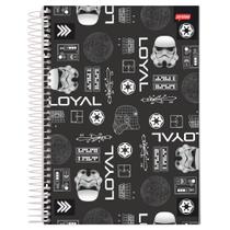 Caderno Universitário 10x1 160 Fls C.D. Jandaia - Star Wars 2