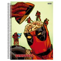 Caderno Universitário 10x1 160 Fls C.D. São D. - Deadpool 5