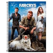 Caderno Universitário 10x1 160 fls C.D. Tilibra - Far Cry 2