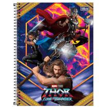 Caderno Universitário 10x1 160 Fls C.D. Tilibra - Thor Love and Thunder 2