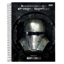 Caderno Universitário 10x1 160Fls Mandalorian Capa Dura