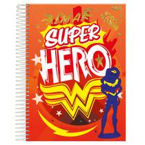 Caderno Universitário 10x1 200 fls C.D. Foroni - DC Super Hero 3