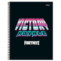 Caderno Universitário 10x1 200 Fls C.D. Foroni - Fortnite 4
