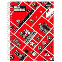 Caderno Universitário 10x1 200 Fls C.D. Foroni - Super Mario 12