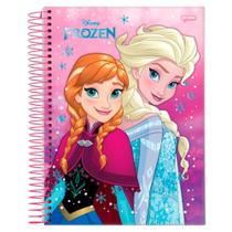 Caderno Universitário 10x1 200 fls C.D. Jandaia - Frozen 2